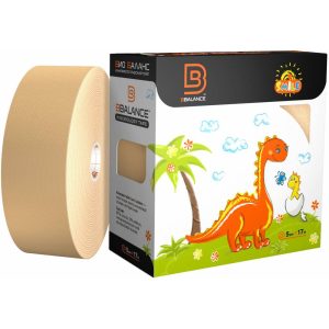Кинезио тейп BB Smile 5см*17м бежевый, уровень фиксации 2