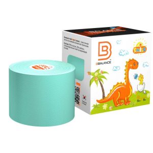 Кинезио тейп BB Smile 5см*5м мята, уровень фиксации 2